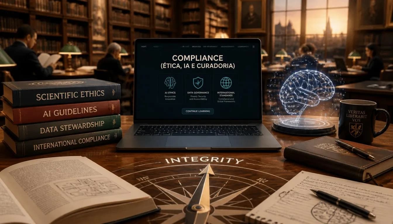 Compliance, Ética e IA na Pesquisa Científica: Navegando com Integridade na Era Digital